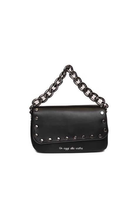 Black brenda baguette shoulder bag LE PANDORINE | 24XAILASBRENDABAGUETTE-01